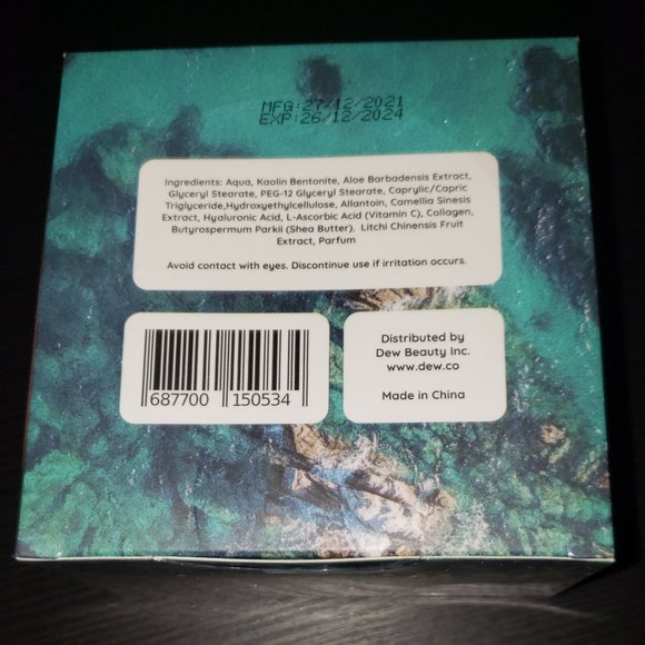 DEW OF THE GODS  Fijifuji Collagen Whip Vitamin Mask $50 - Picture 7 of 8